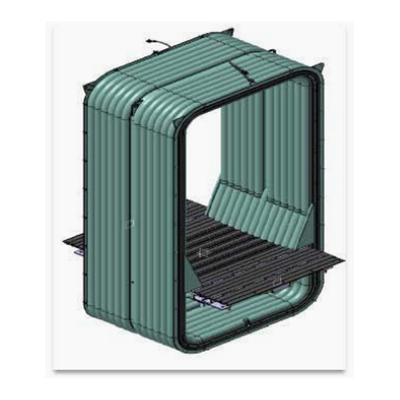 Railway Vehicle Spare Parts High Speed Train Gangway